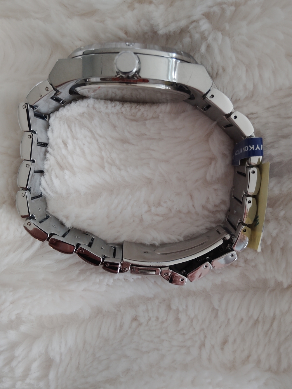 MIYKON Stainless Steel Men's Watch in Black and Silver - Picture 5 of 8